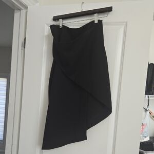 NICHOLAS Asymmetrical Black Skirt